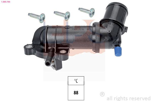 Obudowa termostatu do Fiat Linea  323