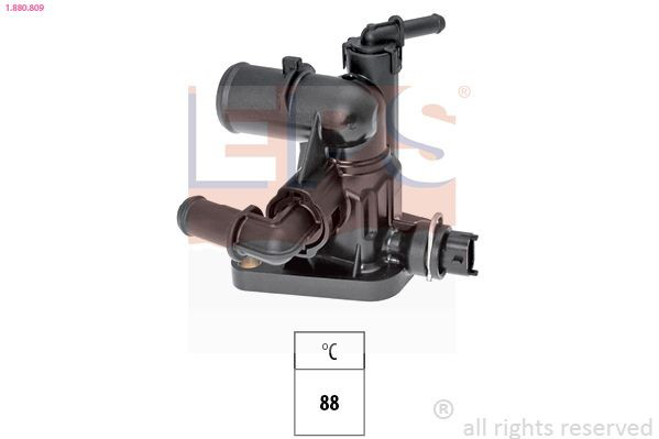 Do koszyka 55233327 Peugeot/Citroen Obudowa termostatu