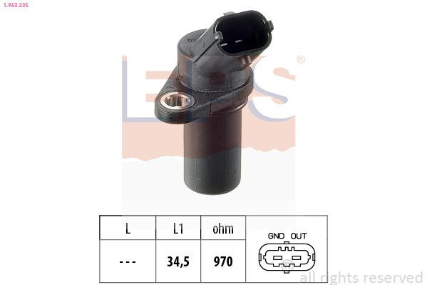 Czujnik położenia wału korbowego K05096236AA Fiat/Alfa/Lancia