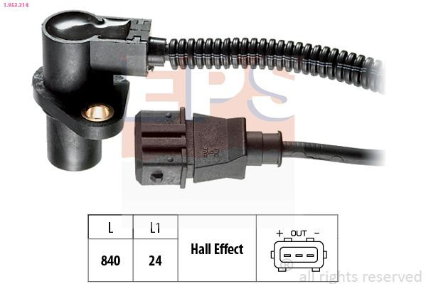 Czujnik położenia wału korbowego do Opel Astra F 51, 52, F35, M35