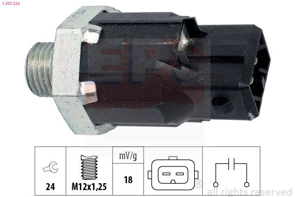 Do koszyka Czujnik stukowy (czujnik spalania stukowego) Renault Scenic I JA0, JA1, FA0