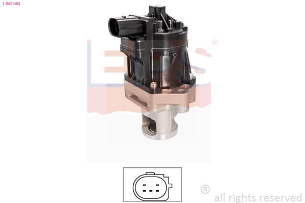 Zawór recyrkulacji spalin EGR 48703 NRF