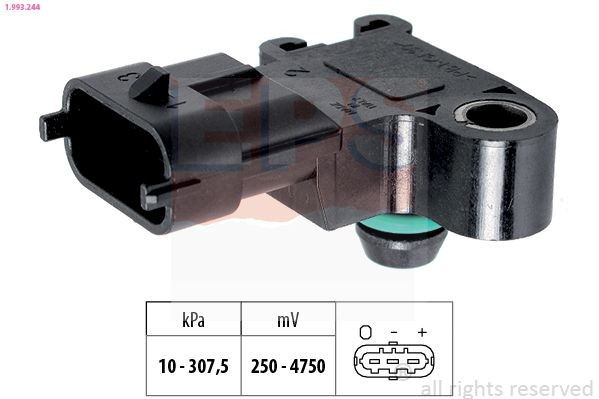 Do koszyka Czujnik ciśnienia w kolektorze ssącym, MAP Ford Transit VI V347/8