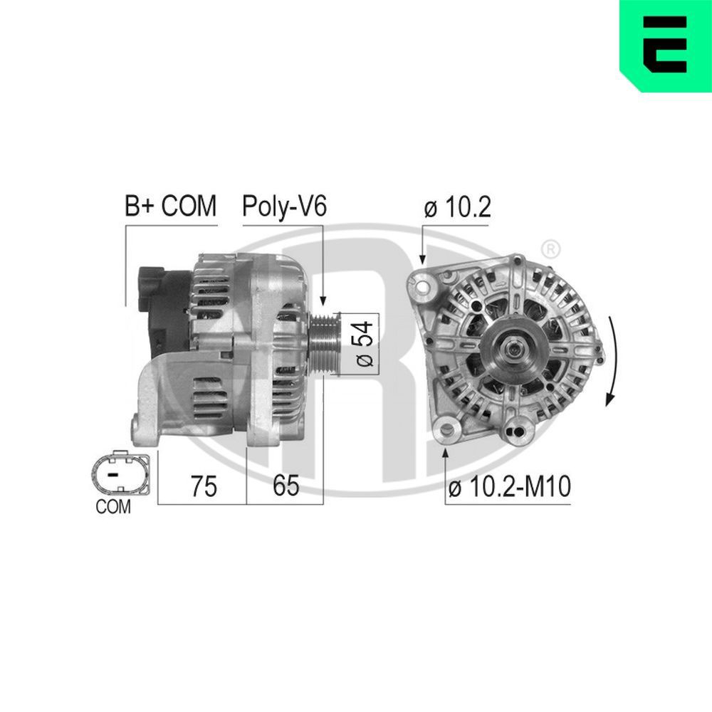 Alternator 210499A ERA