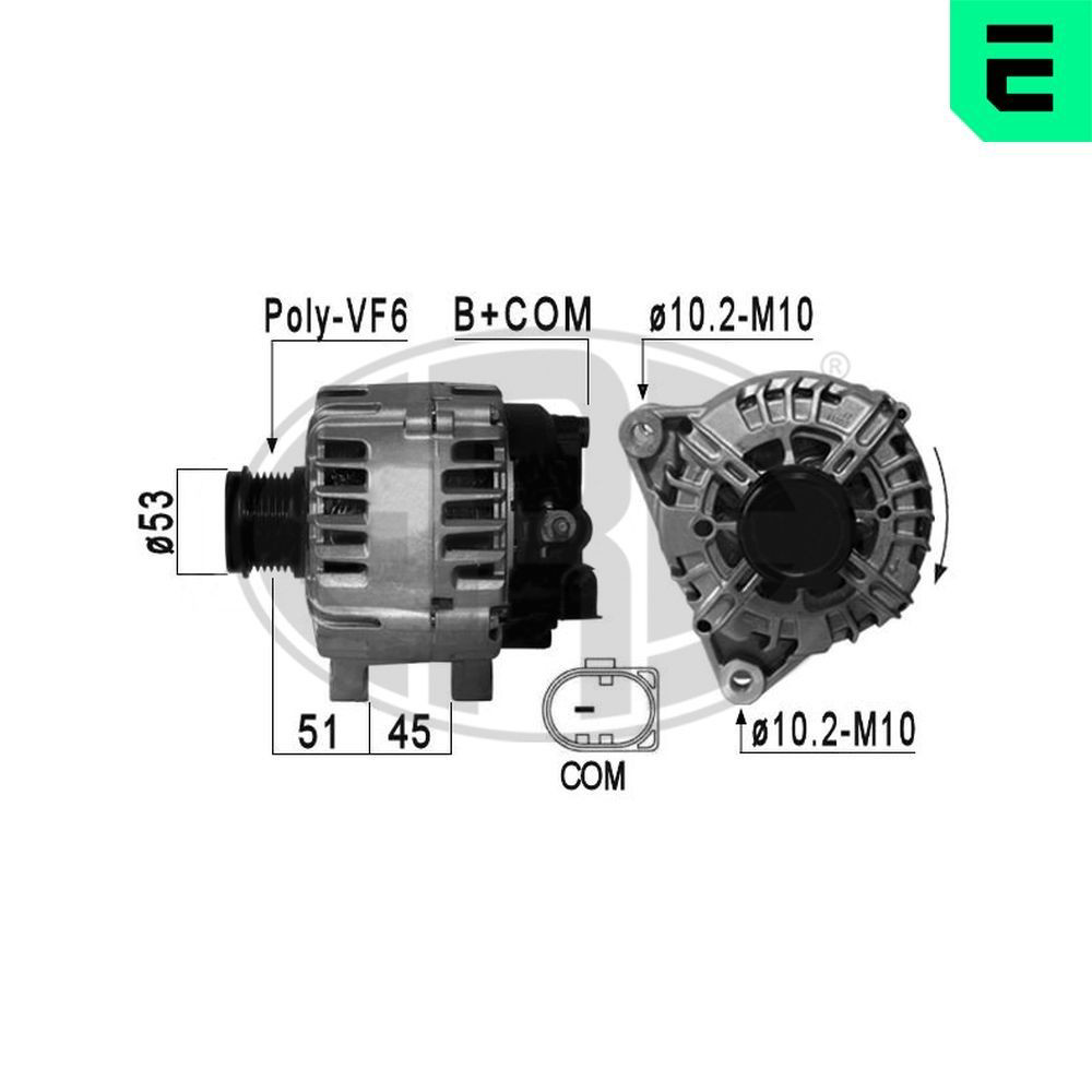 210877A ERA Alternator