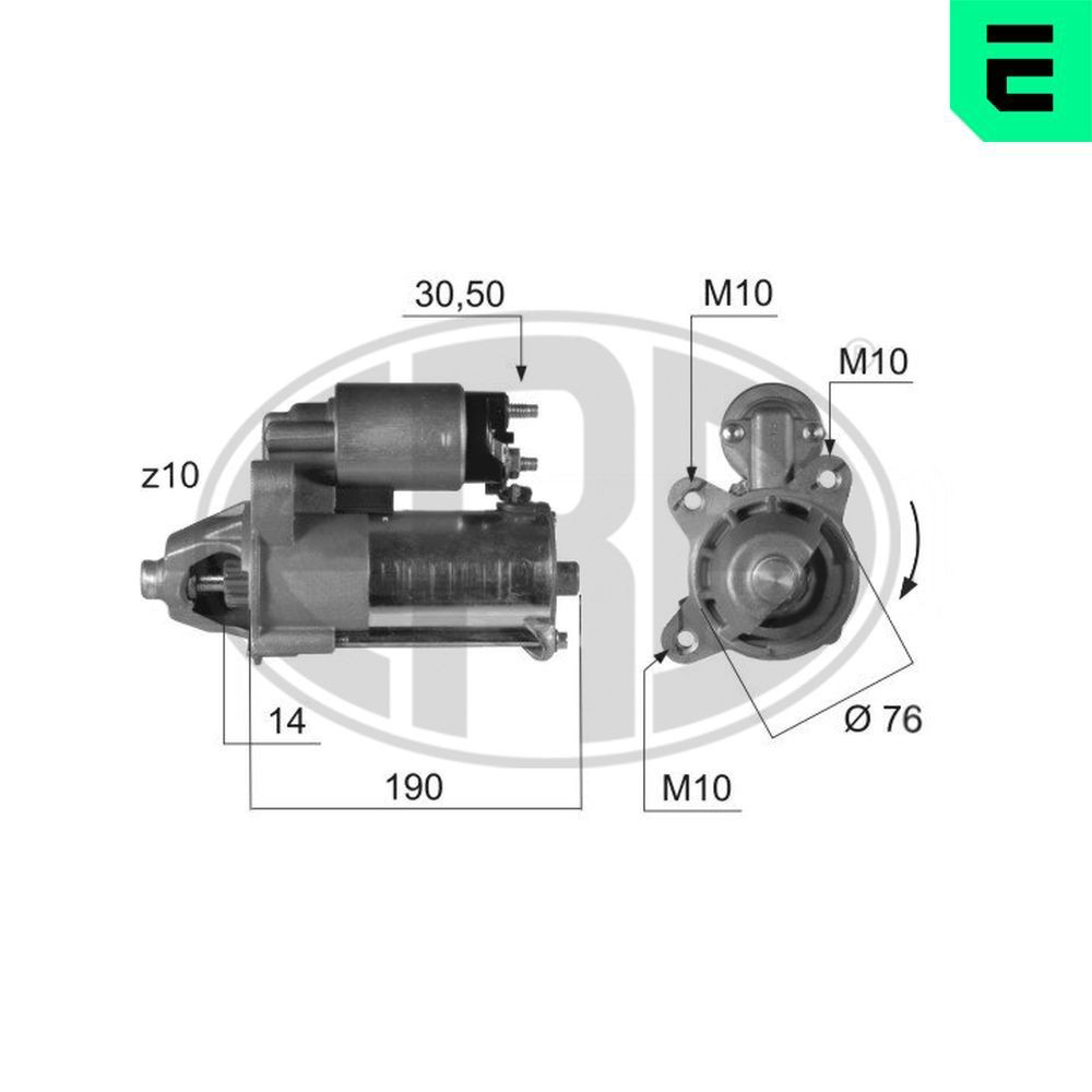 Rozrusznik 220374A ERA