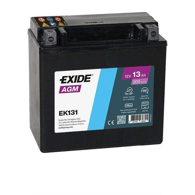 Do koszyka EK131 Exide Bateria (akumulator)