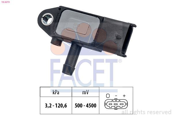 103273 Facet Czujnik ciśnienia spalin