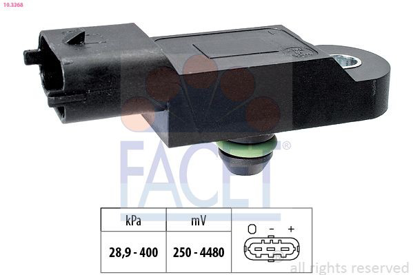 6000620765 Fiat/Alfa/Lancia Czujnik ciśnienia doładowania (powietrza w turbinę)