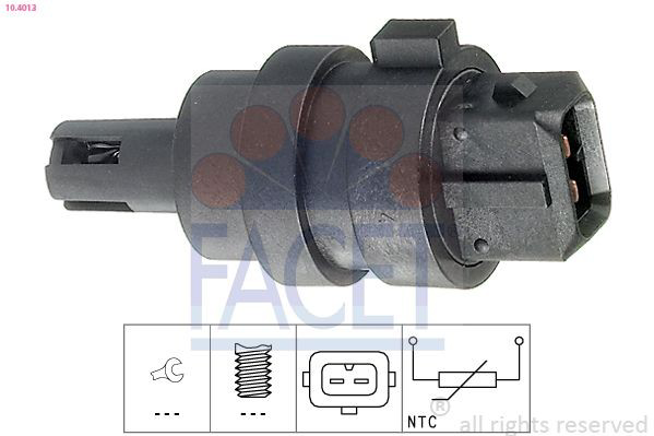 Czujnik temperatury powietrza wlotowego Volkswagen Passat B3, B4