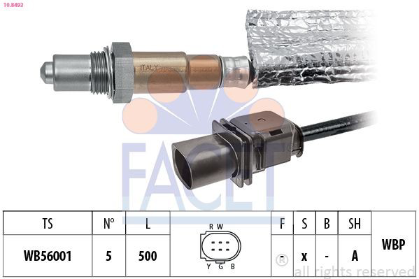 Do koszyka Sonda lambda, czujnik tlenu Audi A5 Sportback 8TA