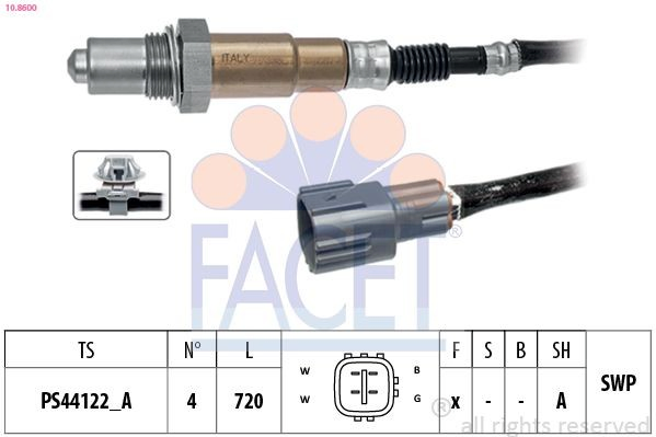 Sonda lambda, czujnik tlenu do Toyota Previa  ACR3