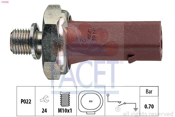 Czujnik ciśnienia oleju Mitsubishi Outlander II XL SUV (CWW) (2005 - 2012) cena, od 7,53 USD