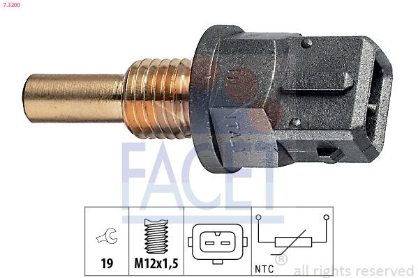 Do koszyka Czujnik temperatury płynu chłodzącego (włączenia wentylatora chłodnicy) Volkswagen Jetta VII BU3, BU4