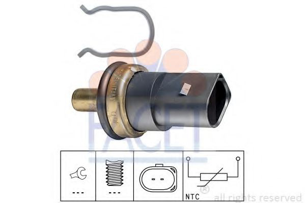 Czujnik temperatury płynu chłodzącego Skoda Octavia III A7 liftback (5E3, NL3, NR3) (2012 - 2021) cena, od 8,78 USD
