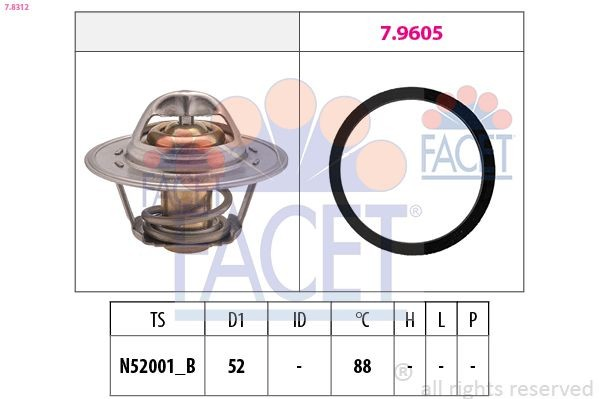 Termostat do Rover 75  RJ