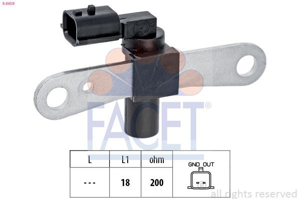 Do koszyka 8200772182 Nissan/Infiniti Czujnik położenia wału korbowego