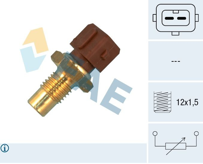 Czujnik temperatury płynu chłodzącego Smart FORTWO 