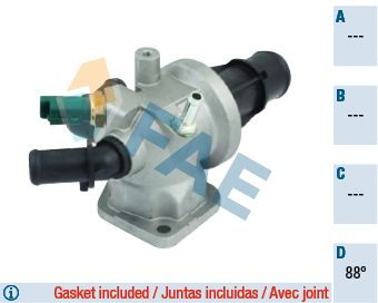  Obudowa termostatu Opel Agila 