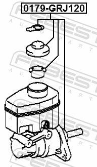 Główny cylinder hamulców Toyota Land Cruiser PRADO ASIA SUV (J12) (2002 - 2010) cena, od 122,04 USD