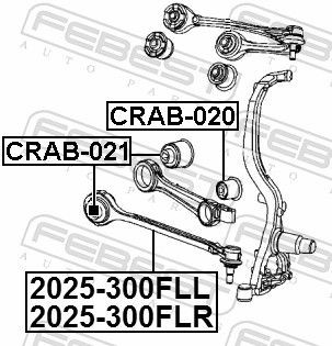 Wahacz zawieszenia przedniego dolny prawy Chrysler 300 C sedana (2005 - 2010) cena, od 51,77 USD