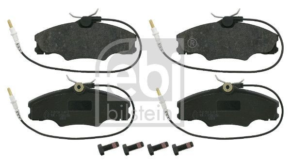 Klocki hamulcowe przednie tarczowe Febi 16221 cena, od 31,24 USD