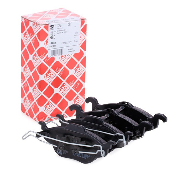 Klocki hamulcowe przednie tarczowe Febi 16233 cena, od 29,44 USD