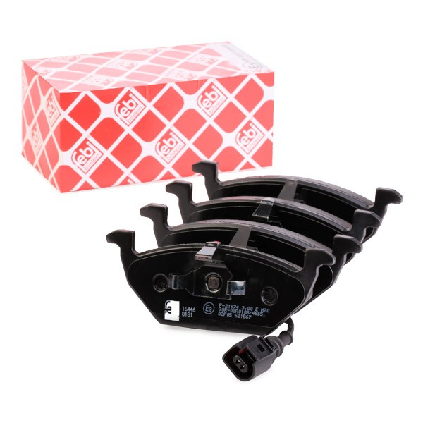Klocki hamulcowe przednie tarczowe Febi 16446 cena, od 25,90 USD