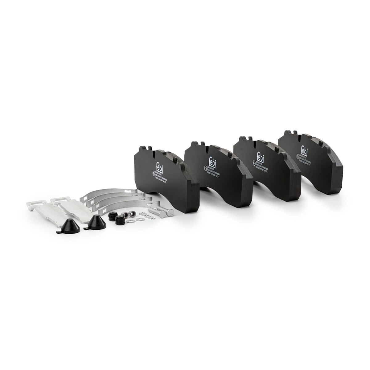 Klocki hamulcowe przednie tarczowe TDP1087S Arvin Meritor