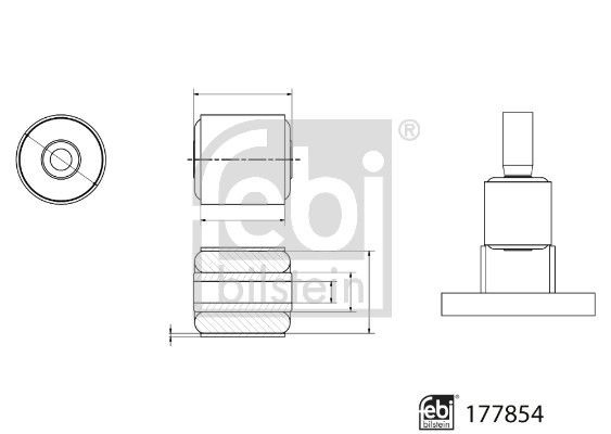 Silentblock amortyzatora tylnego Mercedes E sedana (W213) (2016 - 2023) cena, od 21,96 USD