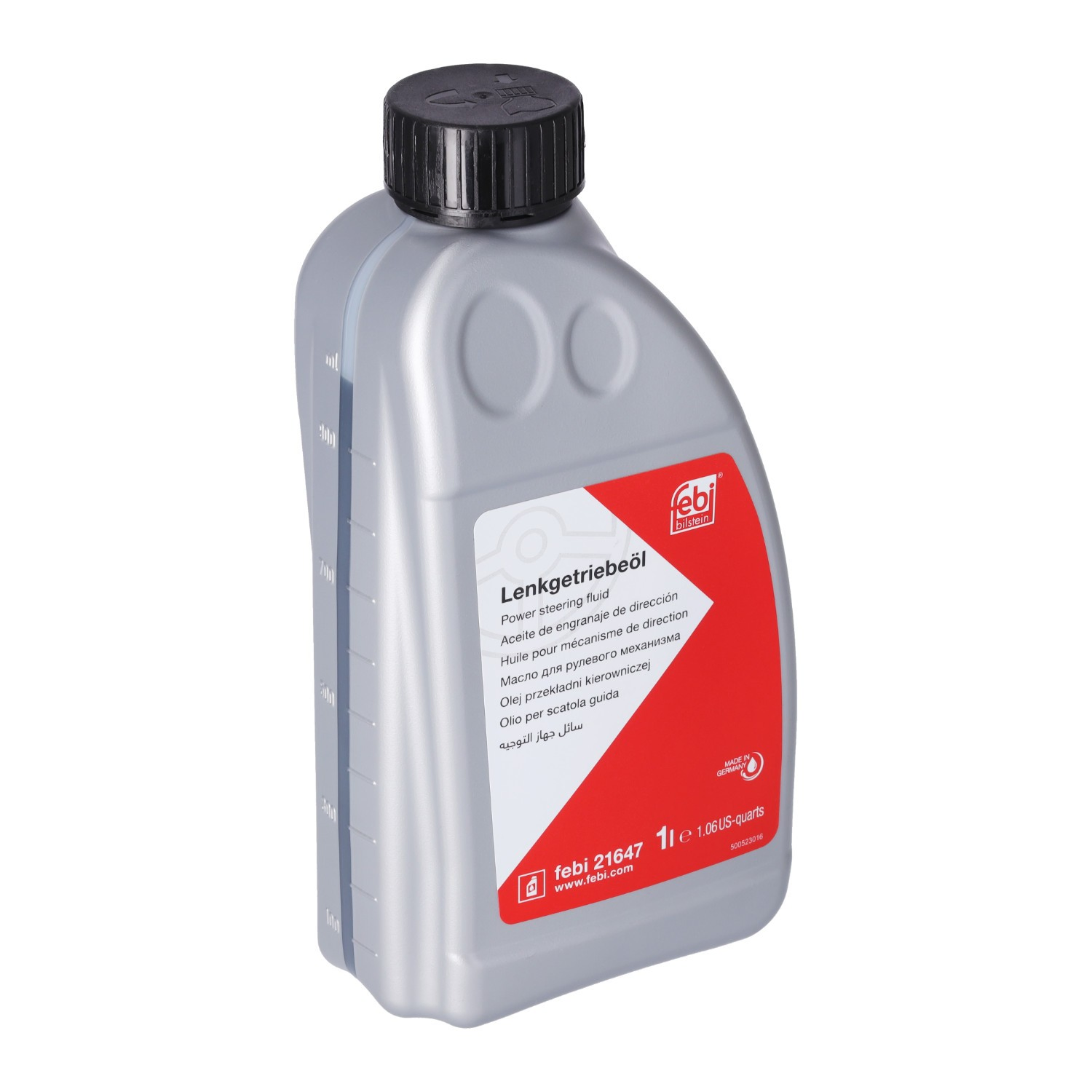 Do koszyka 21647 Febi Płyn hydraulicznego układu wspomagania
