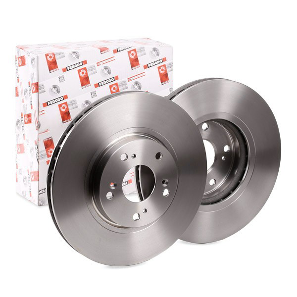 Tarcza hamulcowa przednia Ferodo DDF1424 cena, od 54,94 USD