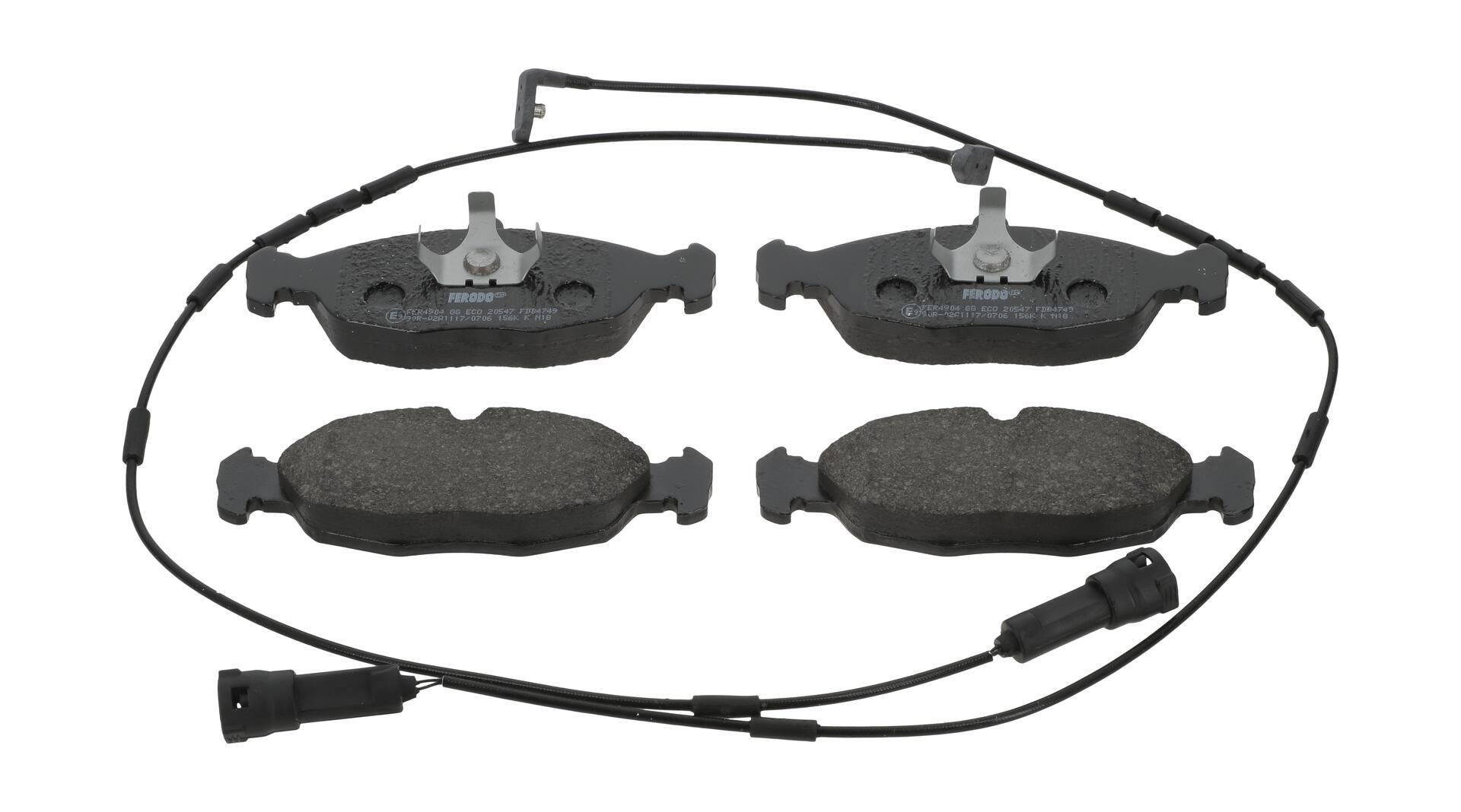 Do koszyka 0K0113323Z1 Hyundai/Kia Klocki hamulcowe przednie tarczowe