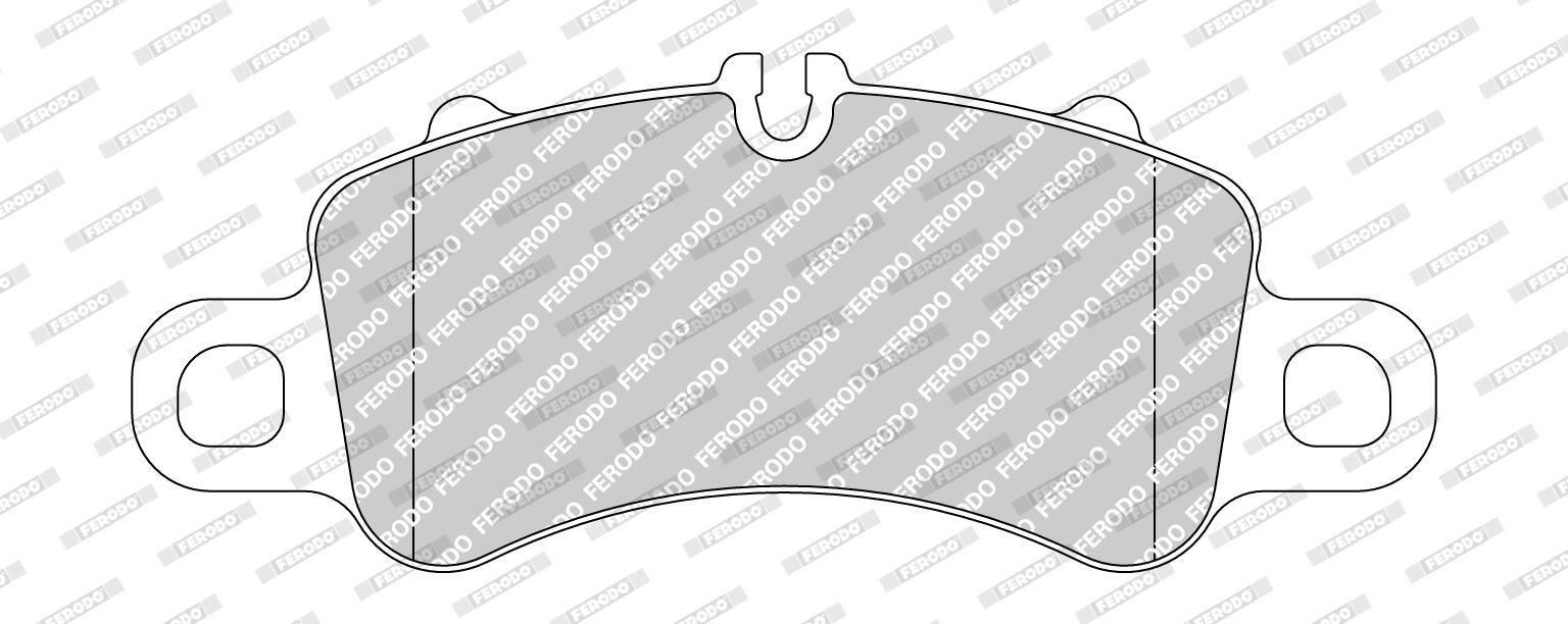 Do koszyka Klocki hamulcowe przednie tarczowe Porsche Cayman  982