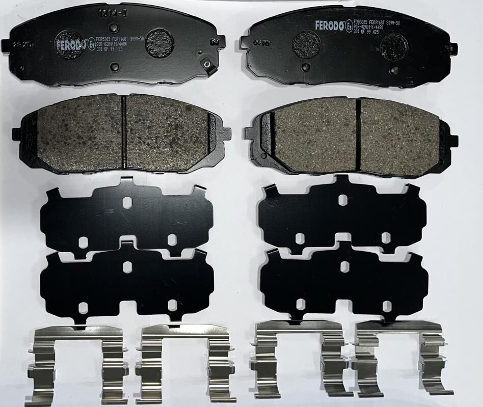 Klocki hamulcowe przednie tarczowe 58101A9A10 Hyundai/Kia