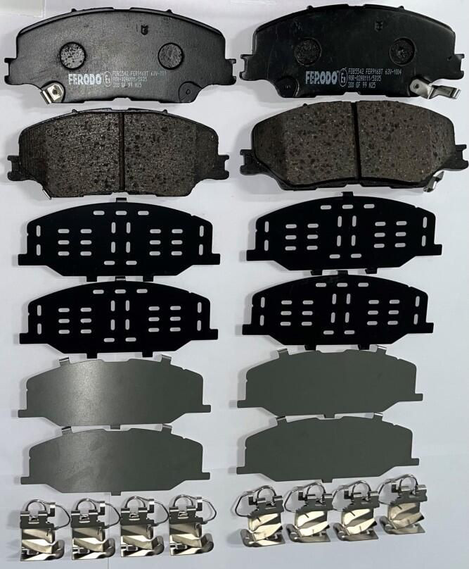 8975546600 Isuzu Klocki hamulcowe przednie tarczowe