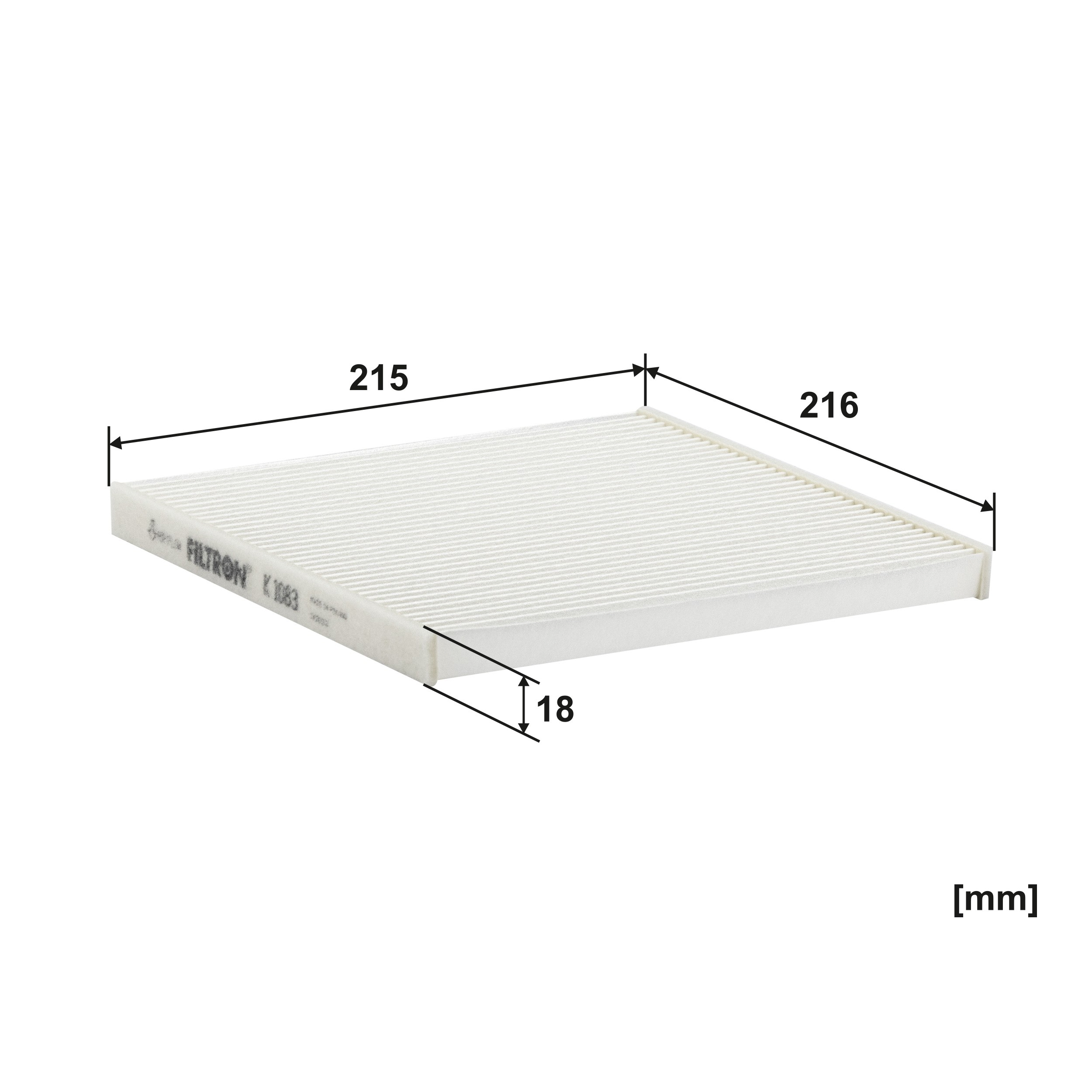 Filtr kabiny K1083 Filtron