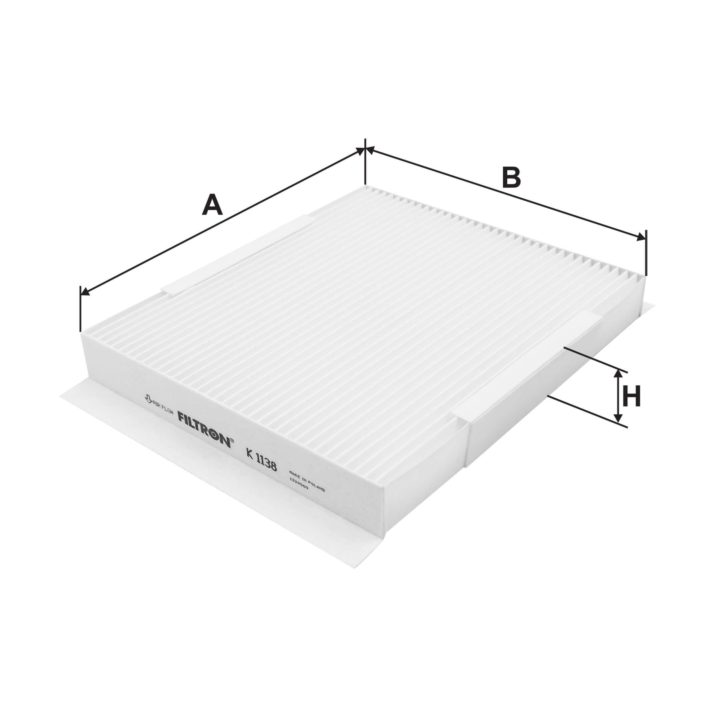 K1138 Filtron Filtr kabiny