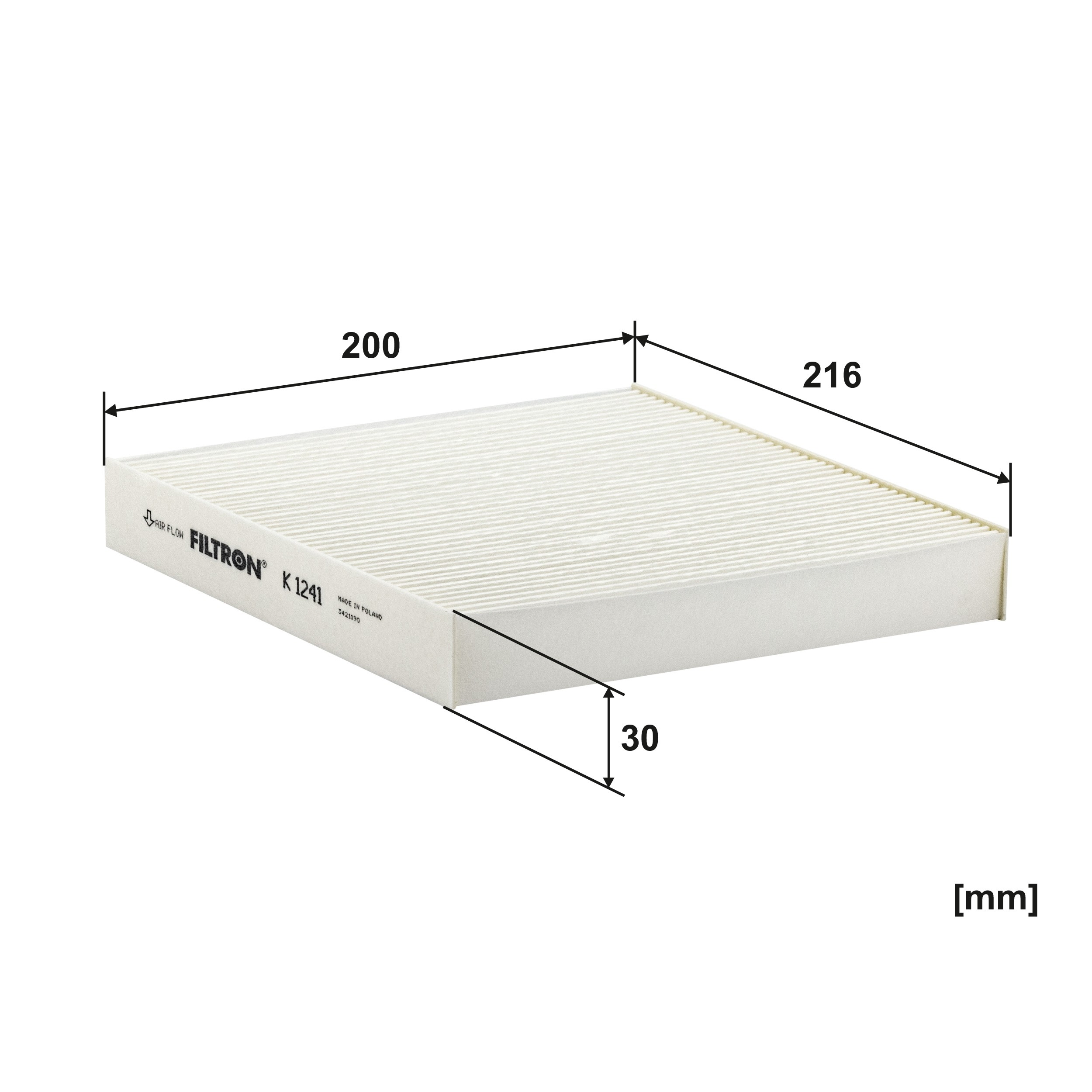 Filtr kabiny K1241 Filtron