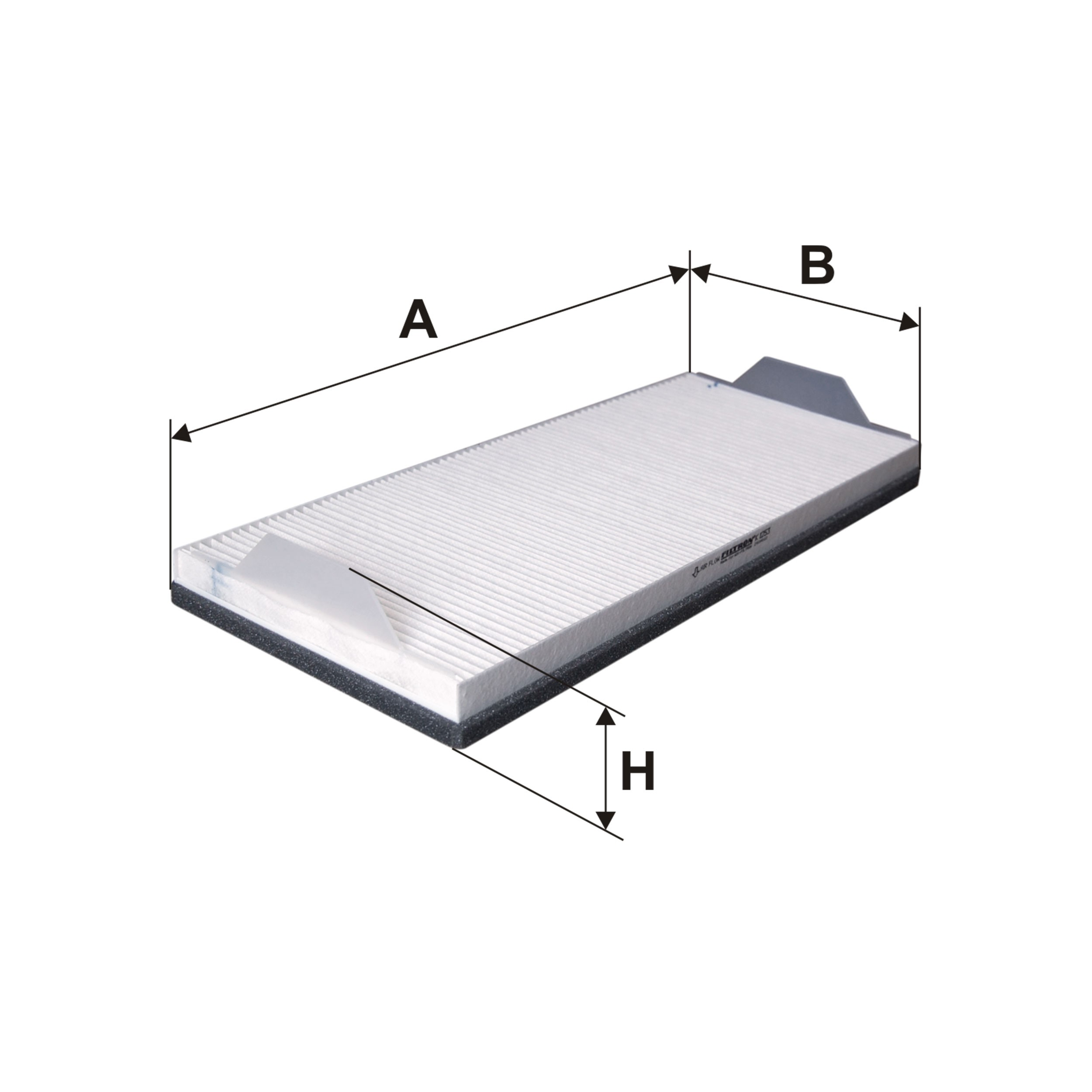 Do koszyka K1253 Filtron Filtr kabiny