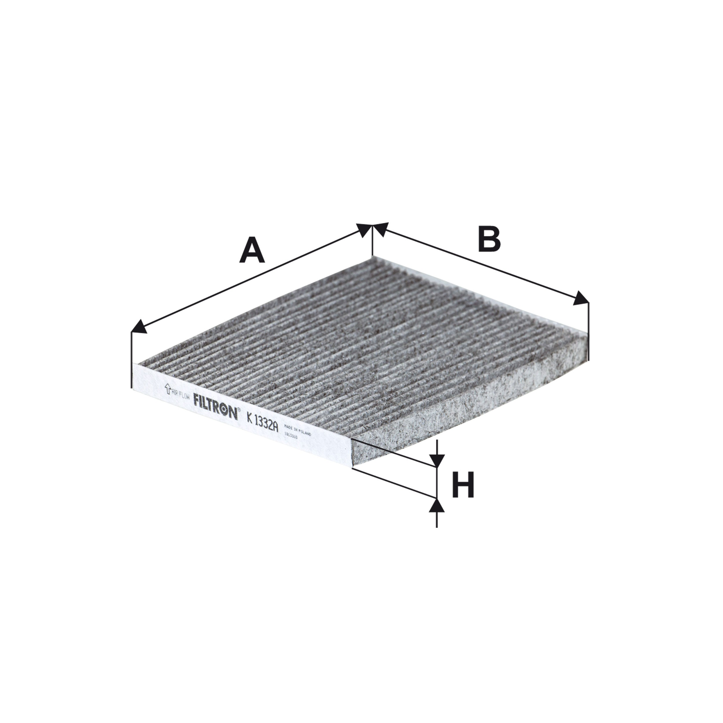 K1332A Filtron Filtr kabiny