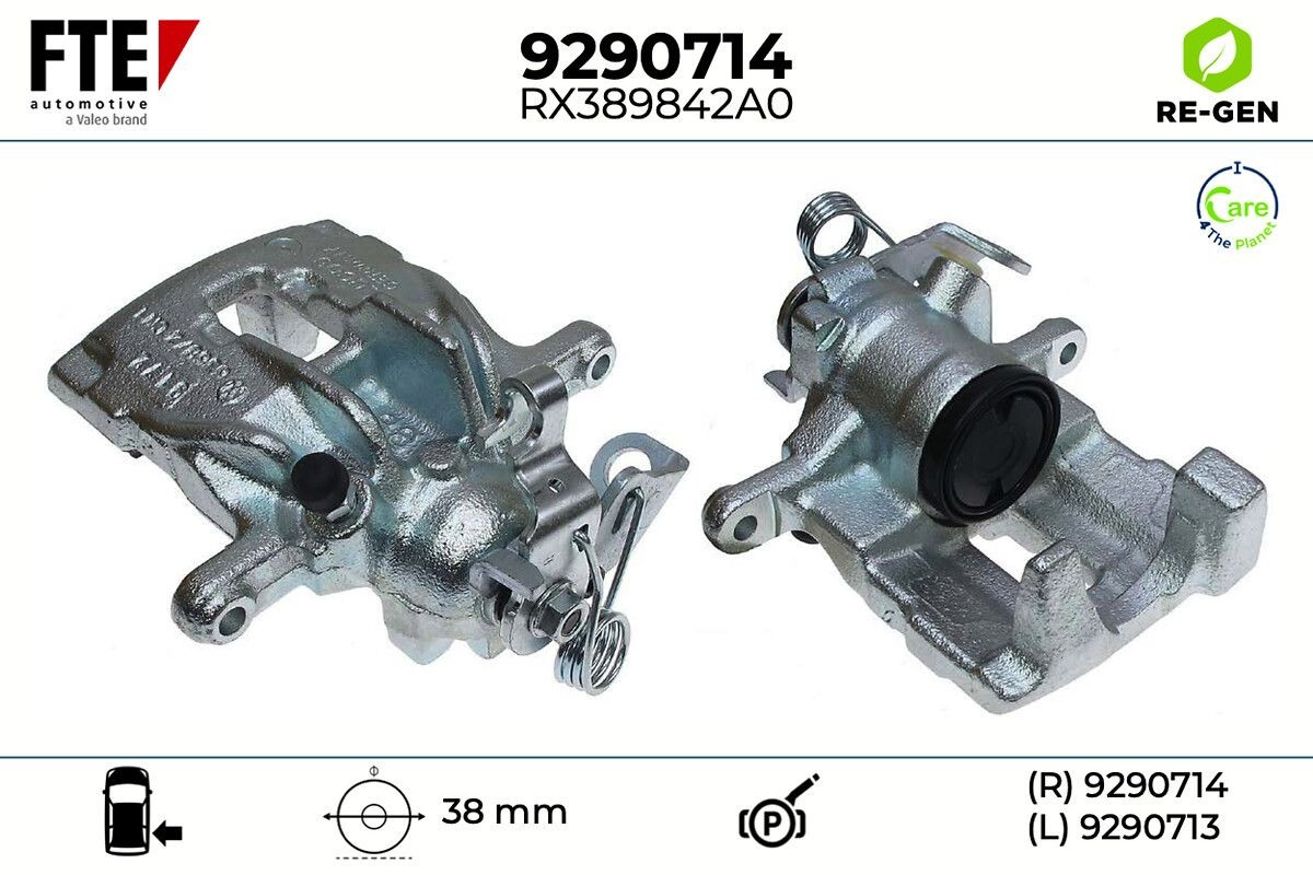 Do koszyka Zacisk hamulcowy tylny prawy Seat Alhambra  7V8, 7V9