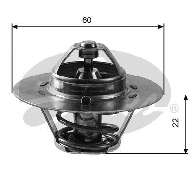 Termostat do Skoda Favorit  781