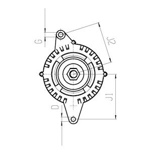 Alternator Mazda Tribute SUV (EP) (2000 - 2004) cena, od 196,51 USD