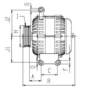 Alternator Cargo 114408 cena, od 124,33 USD