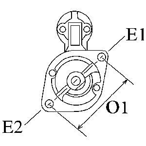 Do koszyka Alternator KIA Sephia I FA