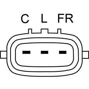  Mostek prostowniczy alternatora = Moster diodowy alternatora Opel Senator 