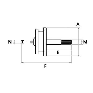 Elektromagnes rozrusznika do Audi A4 B5 8D2