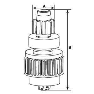 Elektromagnes rozrusznika Audi A4 B5 sedana (8D2) (1994 - 2001) cena, od 31,94 USD