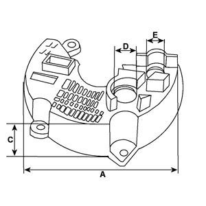 Do koszyka 136941 Cargo Koło pasowe alternatora